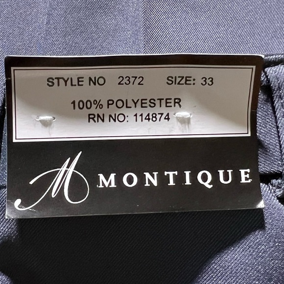 Montique From Suits and More Walking Suit, 2 Piece, Long Sleeve Button Down, Md - Picture 15 of 16